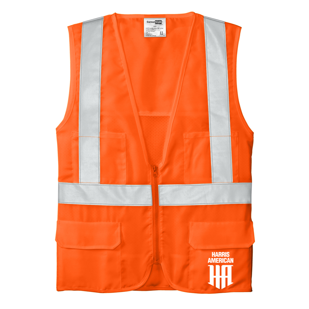 CornerStone® ANSI 107 Class 2 Mesh Back Safety Vest