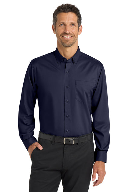 Port Authority® SuperPro™ Twill Shirt - Embroidery