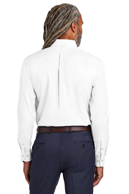 Brooks Brothers® Wrinkle-Free Stretch Pinpoint Shirt - Embroidery