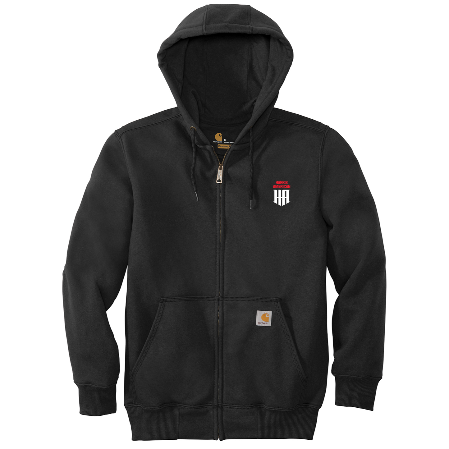 Rain Defender® Paxton Heavyweight Hooded Zip-Front Sweatshirt - Embroidery