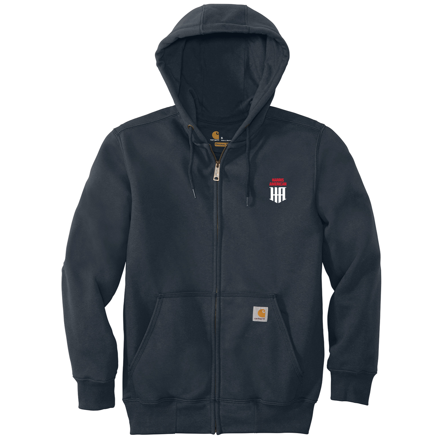 Rain Defender® Paxton Heavyweight Hooded Zip-Front Sweatshirt - Embroidery